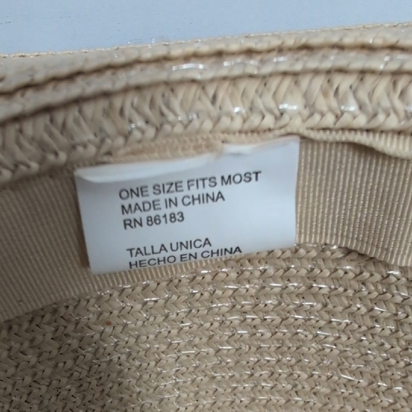 NWOT Source Unknown Tan Wide-Brim Hat - Picture 5 of 8